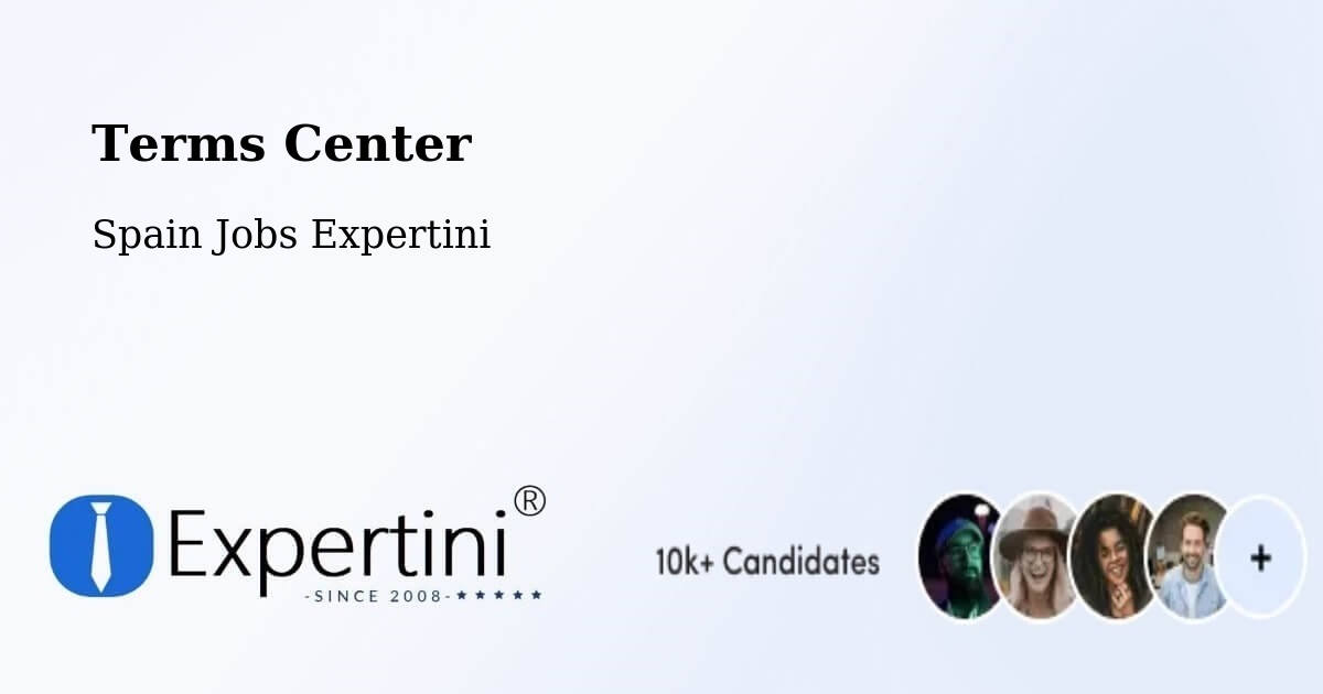 Terms of Service – Ascó - Spain Jobs Expertini